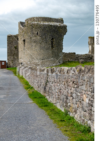 Roscommon town castle on summy day Roscommon town castle on summy day 130776495