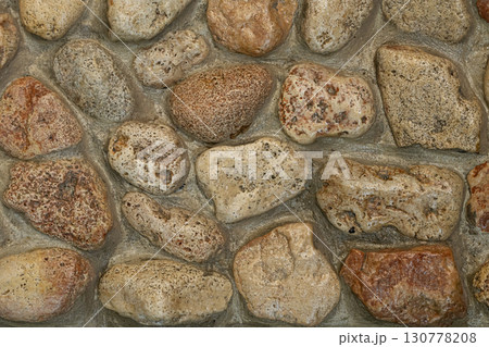 Abstract macro shots of tiny stones on wall Abstract macro shots of tiny stones on wall 130778208