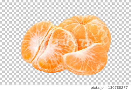 Mandarin orange illustration realistic fruit 130780277