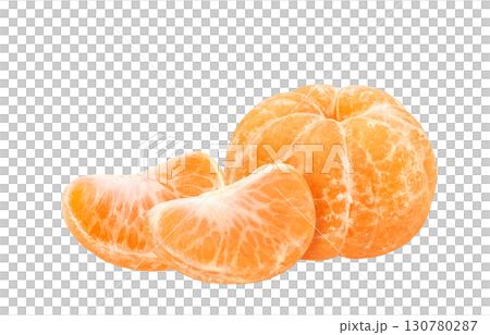 橘子插畫逼真的水果 130780287