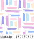 Colorful pastel seamless brush pattern design 130780348