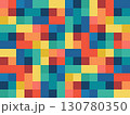 Abstract colorful pixelated pattern background 130780350