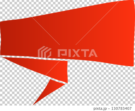 Red price tag ribbon and banner Red price tag ribbon and banner 130783407