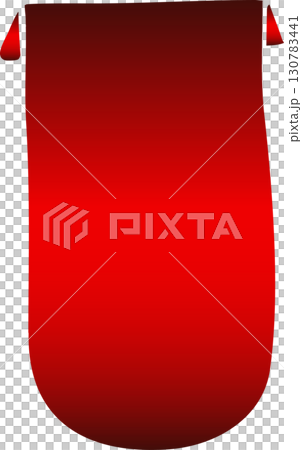Red price tag ribbon and banner 130783441