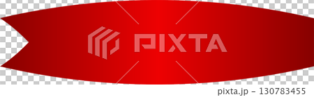 Red price tag ribbon and banner Red price tag ribbon and banner 130783455