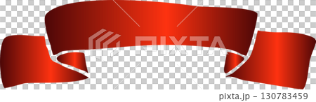 Red price tag ribbon and banner Red price tag ribbon and banner 130783459