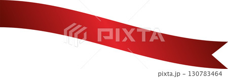 Red price tag ribbon and banner 130783464