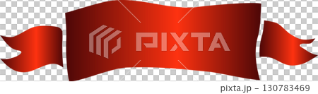 Red price tag ribbon and banner Red price tag ribbon and banner 130783469