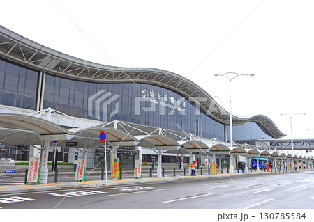 宮城県名取市、岩沼市、仙台国際空港の風景 宮城県名取市、岩沼市、仙台国際空港の風景 130785584
