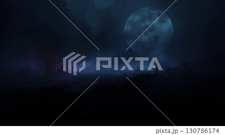 濃い霧が漂う妖しい常闇 130786174