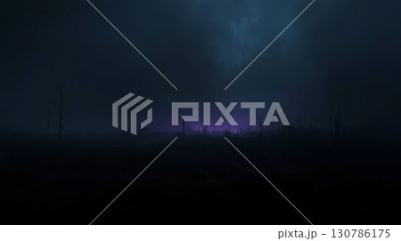 濃い霧が漂う妖しい常闇 130786175