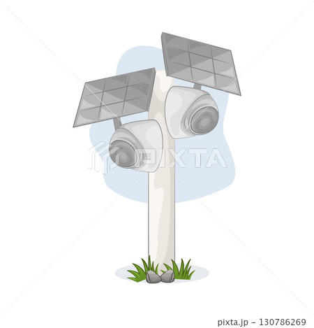 Illustration of CCTV Illustration of CCTV 130786269