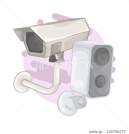 Illustration of CCTV 130786275