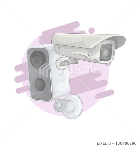 Illustration of CCTV 130786290