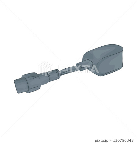 Illustration of Cable Connector  130786345