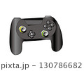 シンプルなゲームのコントローラーのイラスト 130786682