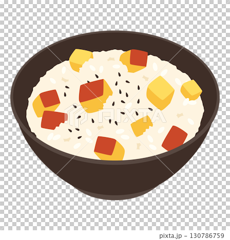 さつまいもご飯 130786759