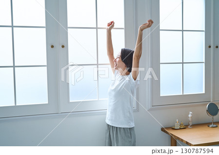 気持ちの良い朝 130787594