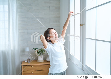 気持ちの良い朝 130787596