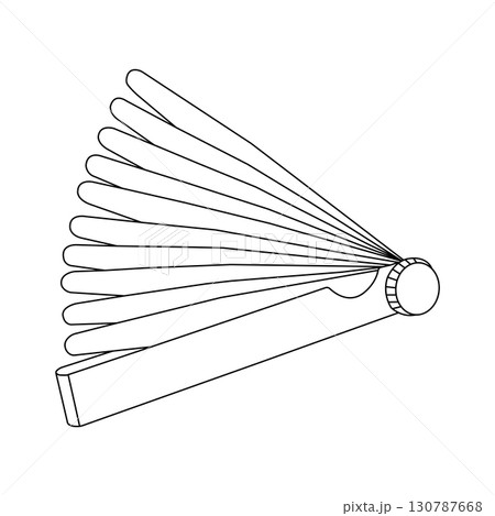 Feeler Gauge icon vector Feeler Gauge icon vector 130787668
