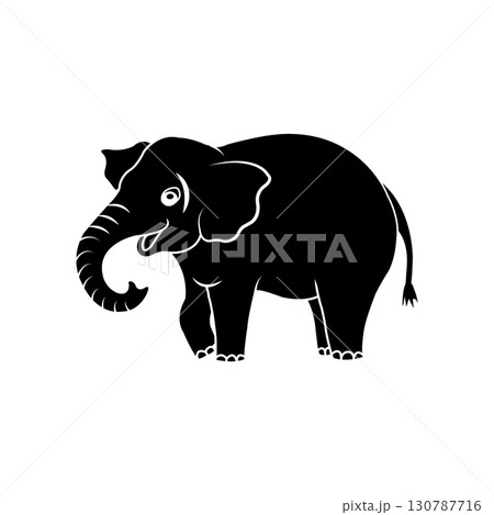 elephant icon design elephant icon design 130787716