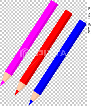 Set of 3 colored pencils Set of 3 colored pencils 130787836