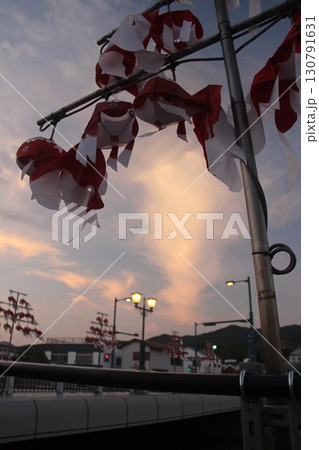 『白壁の町並み 金魚ちょうちん』 山口県柳井市観光 『白壁の町並み 金魚ちょうちん』 山口県柳井市観光 130791631