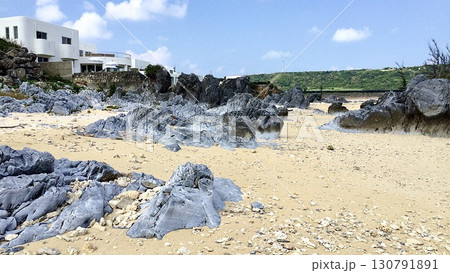 鹿児島県与論島の大金久海岸 130791891