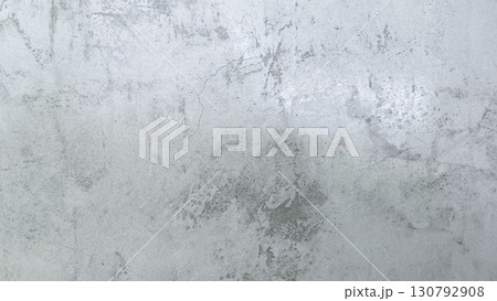White cement wall in retro concept. Old concrete background for wallpaper or graphic design. 130792908