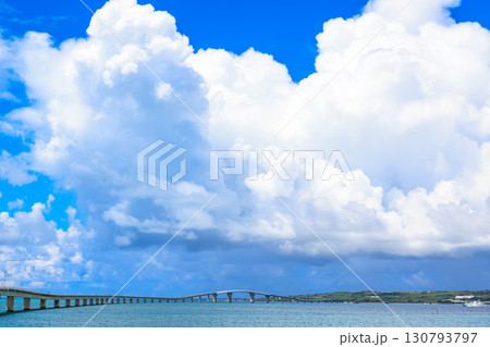 9月の宮古島 伊良部大橋 9月の宮古島 伊良部大橋 130793797