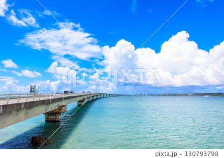 9月の宮古島 伊良部大橋 9月の宮古島 伊良部大橋 130793798