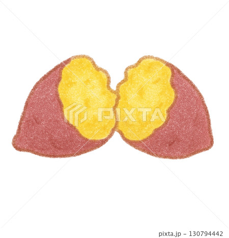 【秋】焼き芋のイラスト 130794442