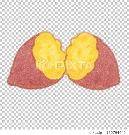 【秋】焼き芋のイラスト 130794442