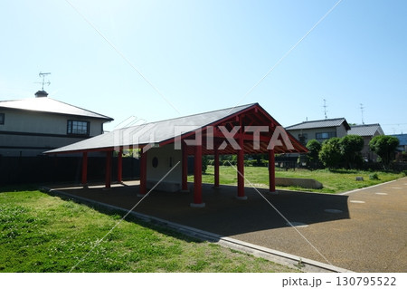 長岡京の大極殿院回廊の施設 130795522