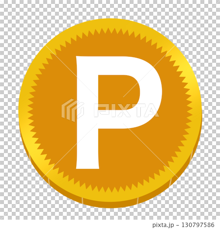 ポイント　コイン　アイコン 130797586