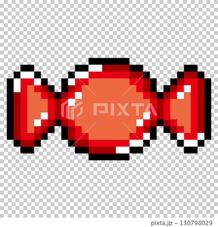 ドット絵小物 シンプルなキャンディ (4) ドット絵小物 シンプルなキャンディ (4) 130798029