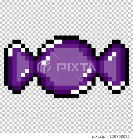 ドット絵小物 シンプルなキャンディ (7) 130798032