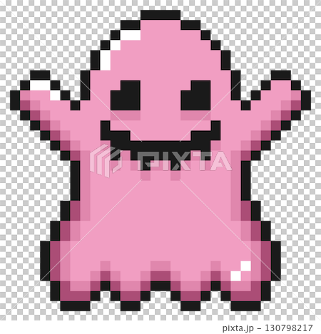 像素藝術人物萬聖節幽靈（3） 130798217