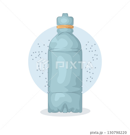 Illustration of water bottle 130798220