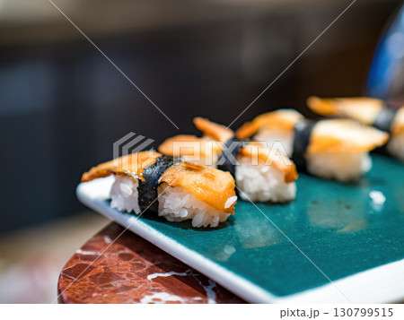 delicious Sushi in buffet restaurant delicious Sushi in buffet restaurant 130799515