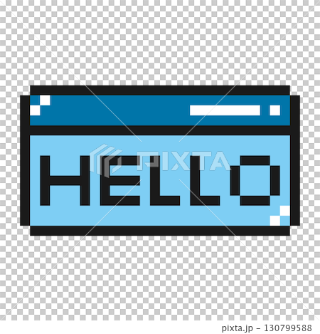 像素藝術迷你瀏覽器 HELLO (2) 像素藝術迷你瀏覽器 HELLO (2) 130799588