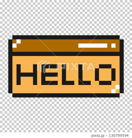 Pixel Art Mini Browser HELLO (8) Pixel Art Mini Browser HELLO (8) 130799594