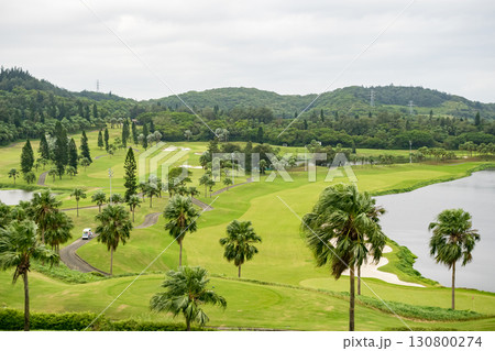 landscape view of golf course in Taiwan. landscape view of golf course in Taiwan. 130800274