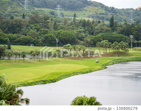 landscape view of golf course in Taiwan. landscape view of golf course in Taiwan. 130800279