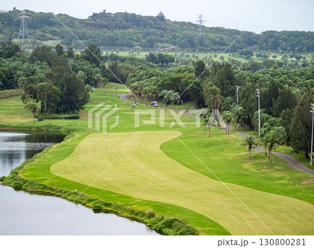 landscape view of golf course in Taiwan. landscape view of golf course in Taiwan. 130800281