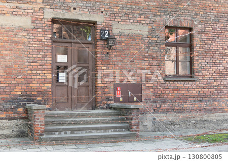 Auschwitz Birkenau Concentration and Extermination Camp. Block 22 Auschwitz Birkenau Concentration and Extermination Camp. Block 22 130800805