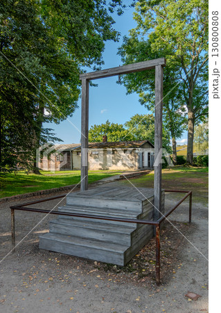 Auschwitz Birkenau Concentration and Extermination Camp. Rudolf Hoess's hanging site 130800808