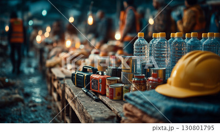 災害に備えるためのもしもの時の防災グッズと防災意識 130801795