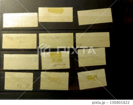 Discovering the Reverse Sides of Vintage Stamps: Philatelic Treasures From Various Eras Discovering the Reverse Sides of Vintage Stamps: Philatelic Treasures From Various Eras 130801822