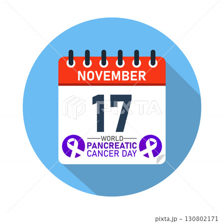 World Pancreatic Cancer Day November 17 Calendar Graphic Design 130802171